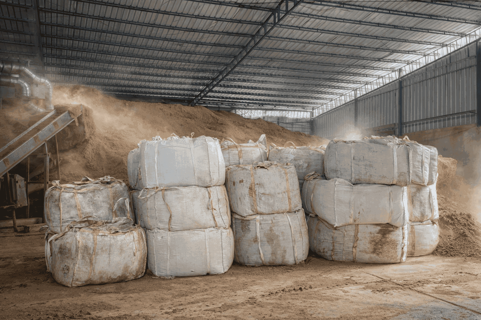 Produksi Massal Pelet Kayu